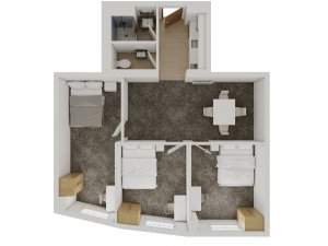 3 Bed 1 Bath - Final