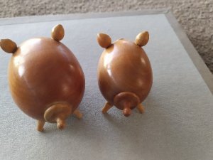 豚の肉８８塩と胡椒入れセット