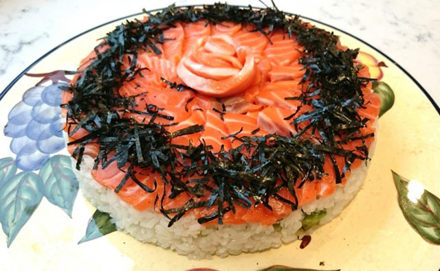 寿司ケーキ