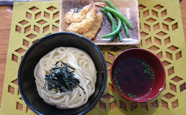年越し冷やしうどん