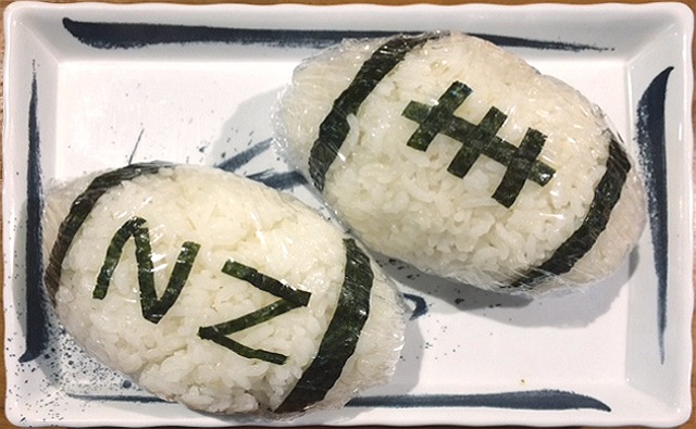 ラグビーおにぎり