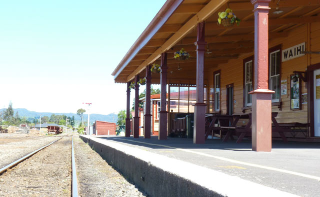 Waihi駅外観
