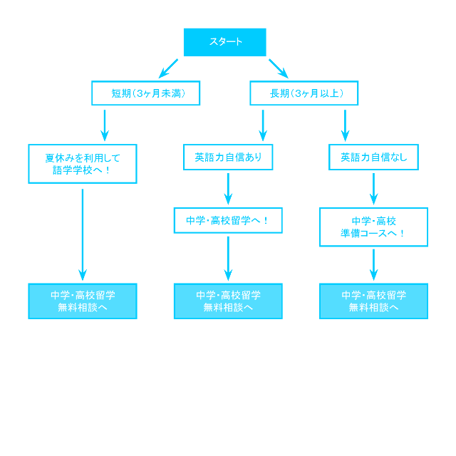留学チャート13-18歳