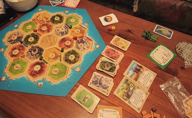 CATAN trade build settle (カタン)