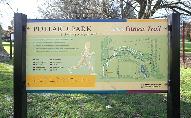 南島ブレナム最大の公園『Pollard Park』