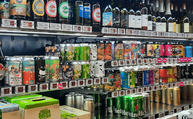 オアマルにある色々なビール