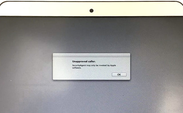 Unapproved caller